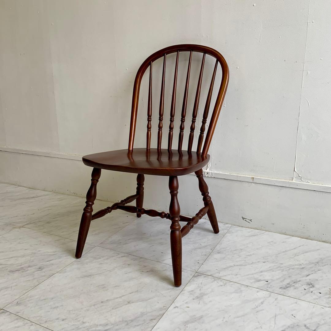 【柏木工】ウィンザーチェア／ダイニングチェア／飛騨家具 ①