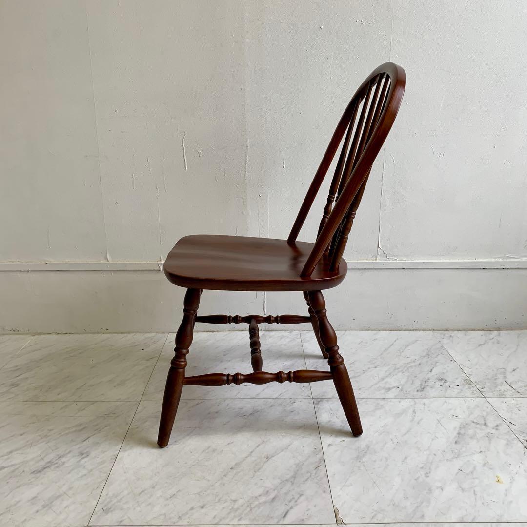 【柏木工】ウィンザーチェア／ダイニングチェア／飛騨家具 ①