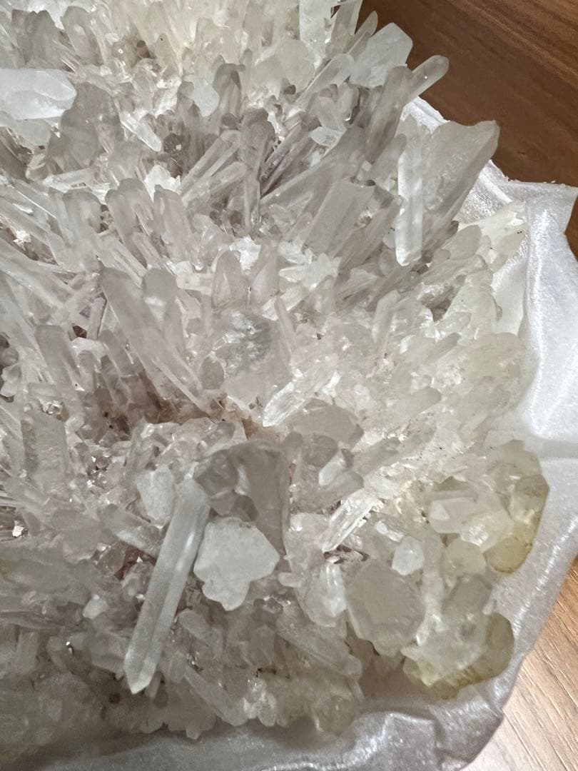 四川省産ニードル.クォーツフラワークラスター約5.2kg