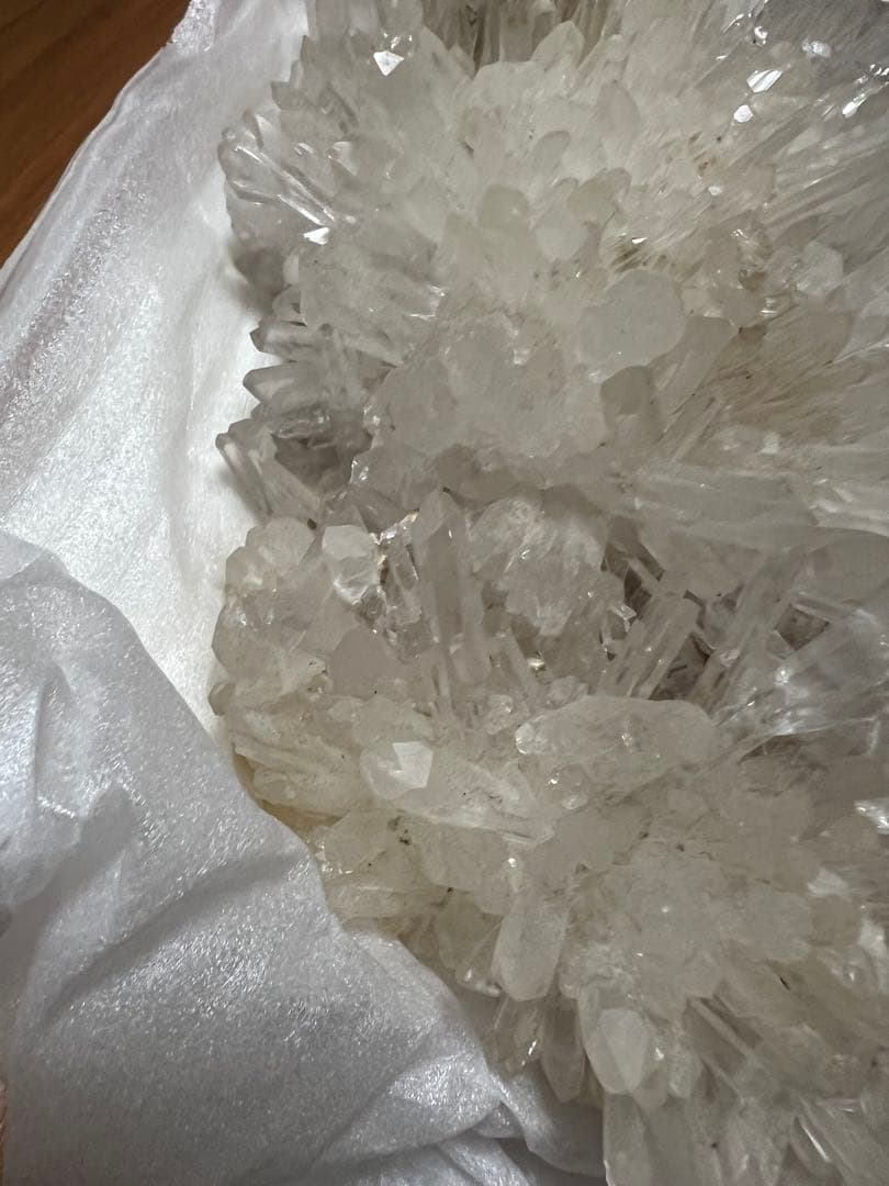 四川省産ニードル.クォーツフラワークラスター約5.2kg