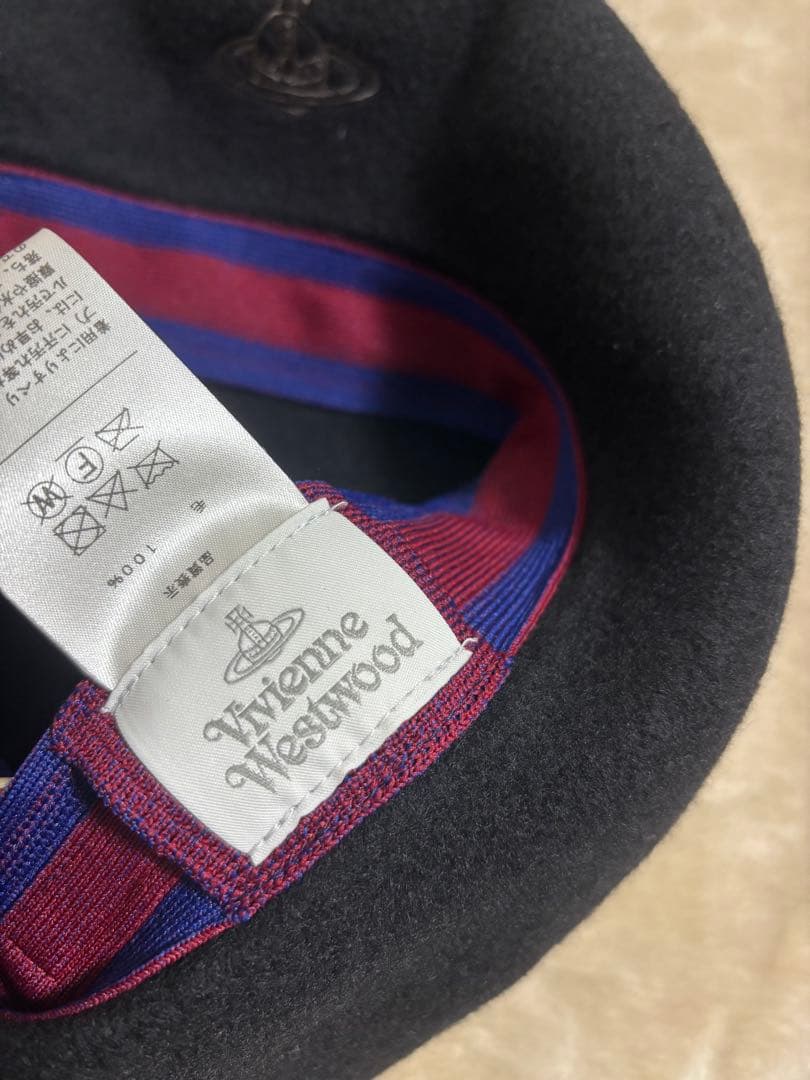 Vivienne Westwood ベレー帽 ブラック
