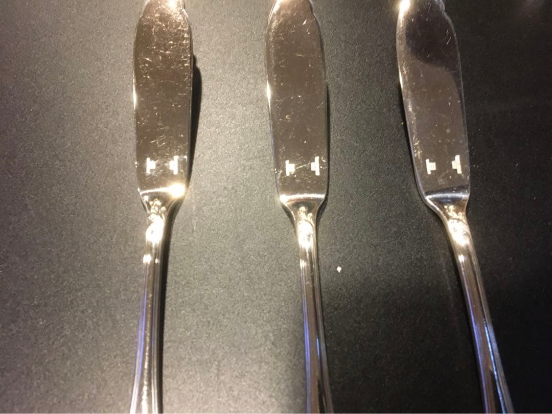 ⭐️3本クリストフルマルリーフィッシュナイフ