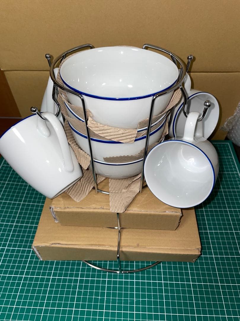 ❣新品❣　Mikasa Simplicity Blue 16ピース食器セット