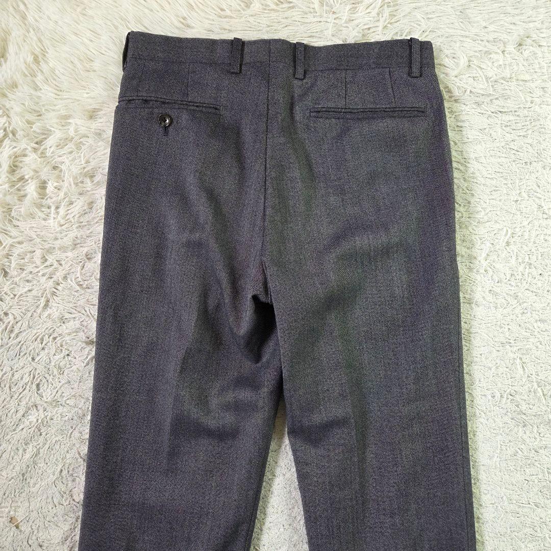 美品 エムエフエディトリアル 3ピース スーツ シャイニーウール サイズS