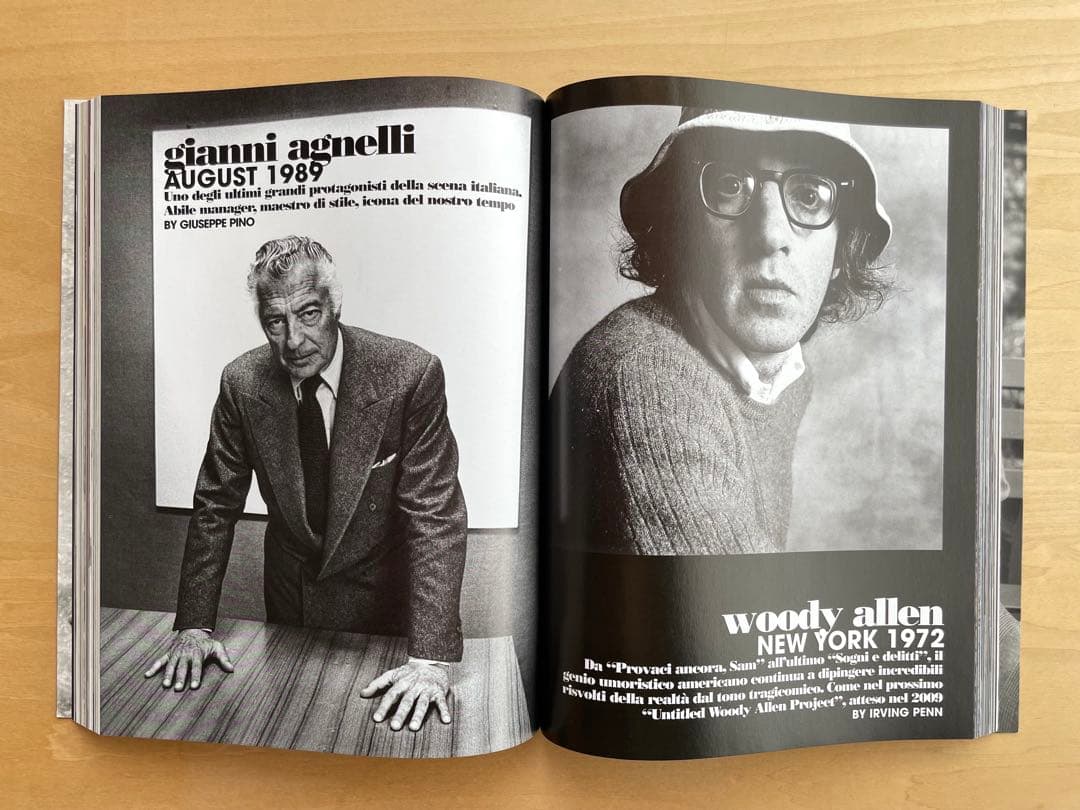 L'UOMO VOGUE 40周年記念特大号 ブルース・ウェーバー
