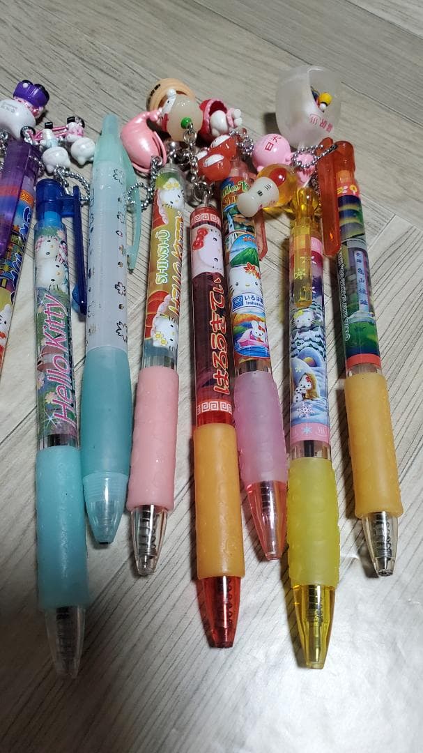 ご当地キティ　ボールペン、シャーペン