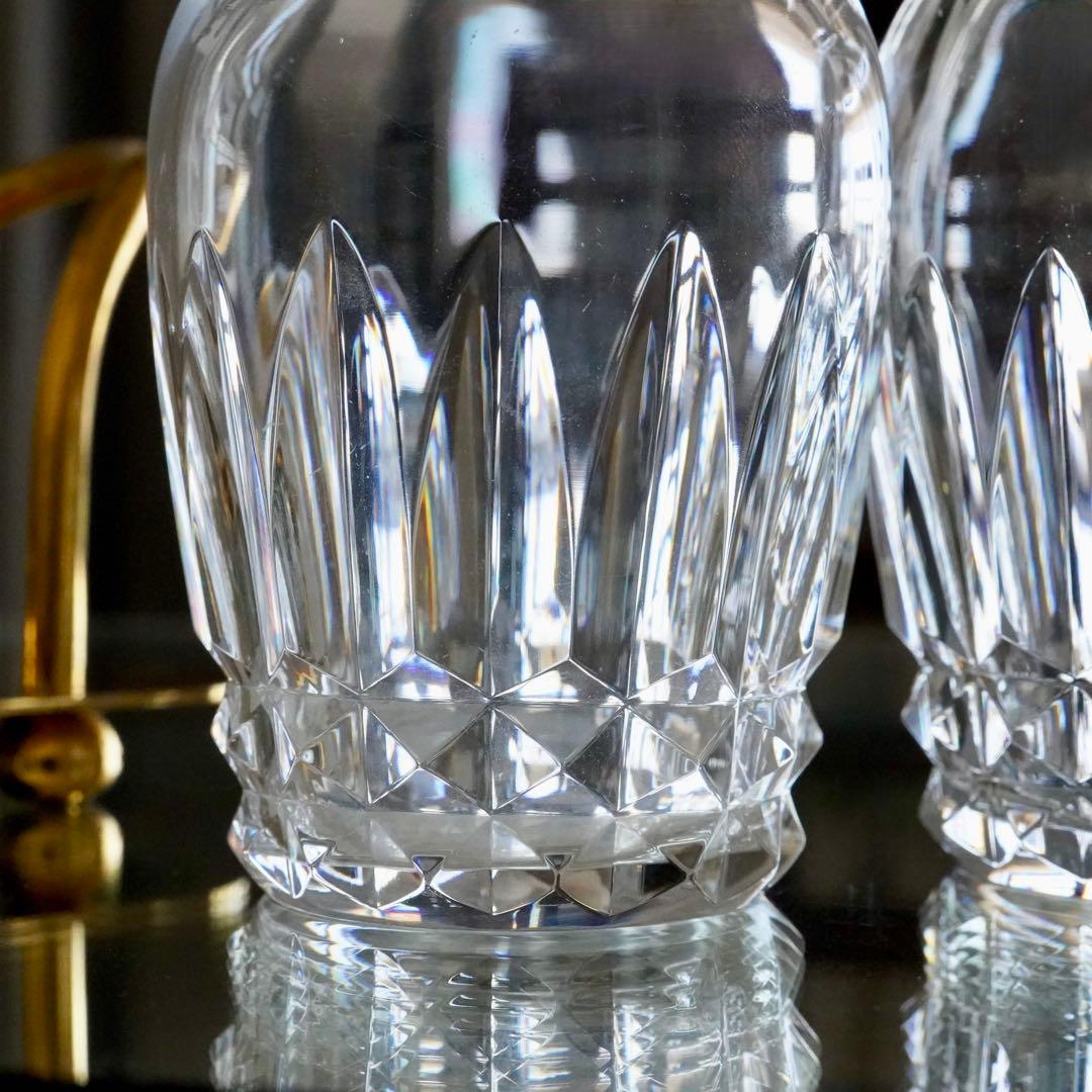 希少オールドバカラBACCARATバッキンガム★オイル＆ヴィネガー★調味料ボトル