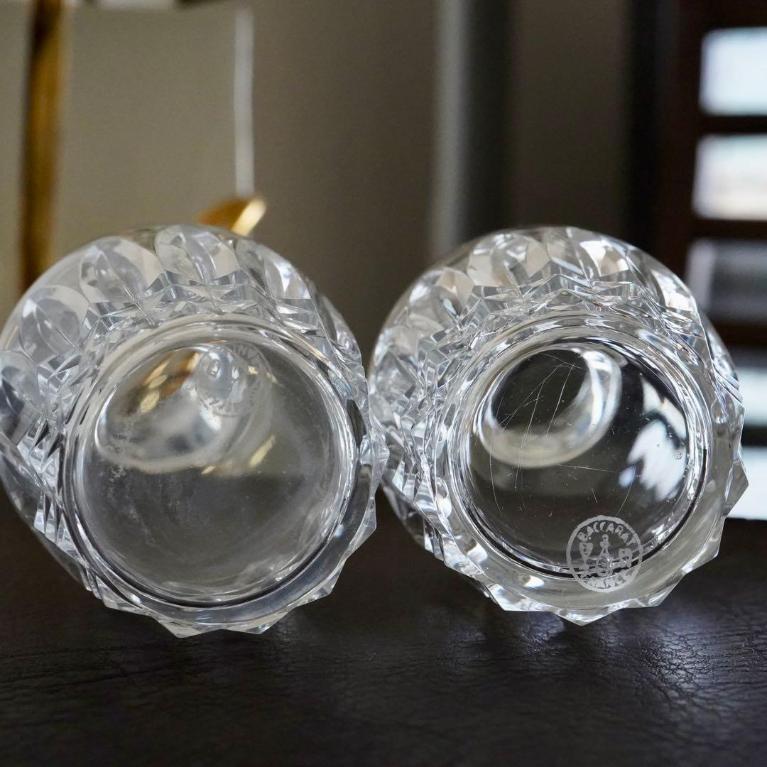 希少オールドバカラBACCARATバッキンガム★オイル＆ヴィネガー★調味料ボトル