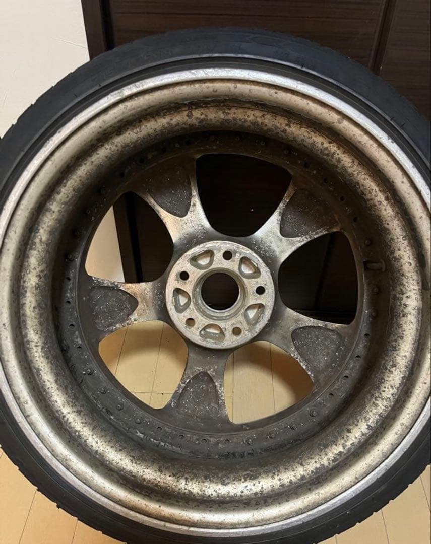 work vskf 9+26 2本セット メッキ　深リム　希少　絶版　旧ディスク