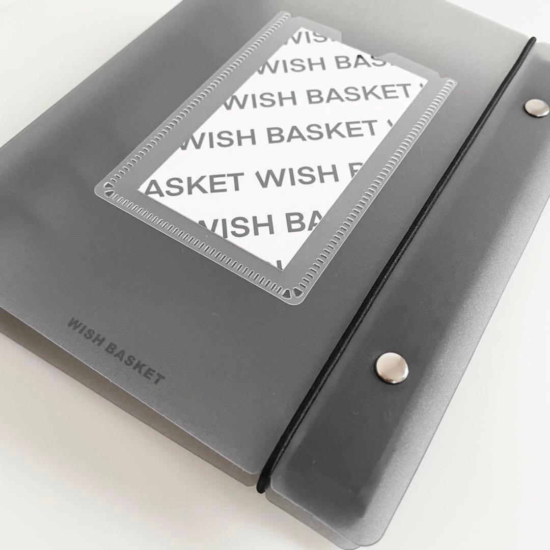 cym　韓国　貯金　バインダー　ダブルリングバインダー　白9 黒6