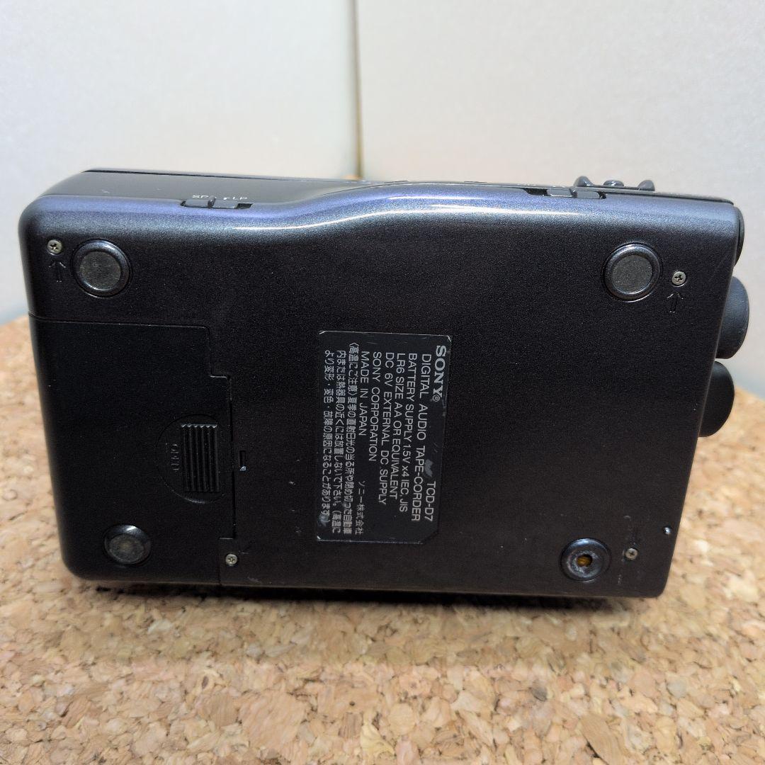 【ジャンク】SONY　DATレコーダー　TCD-D7