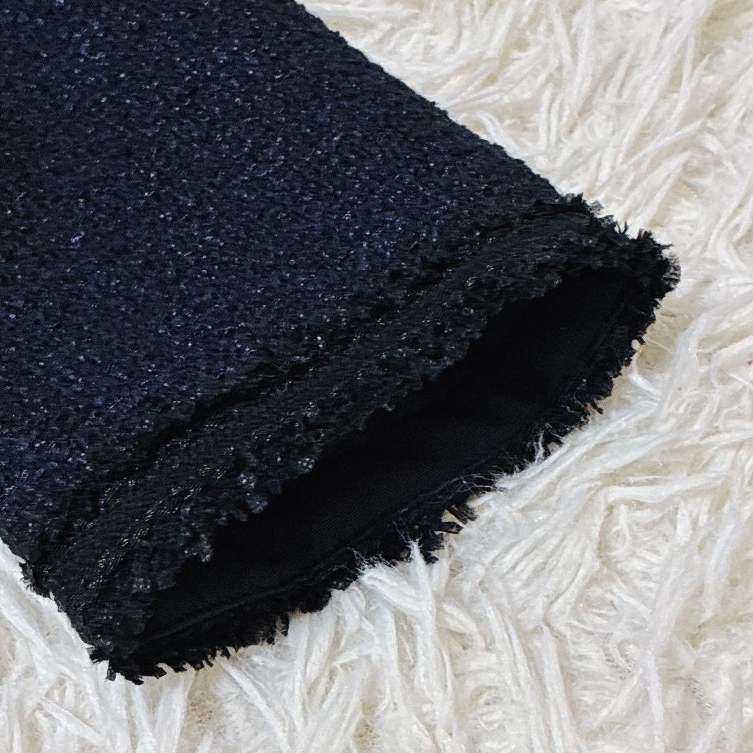 【美品】✨アナイ　モノトーンツイードジャケット　38