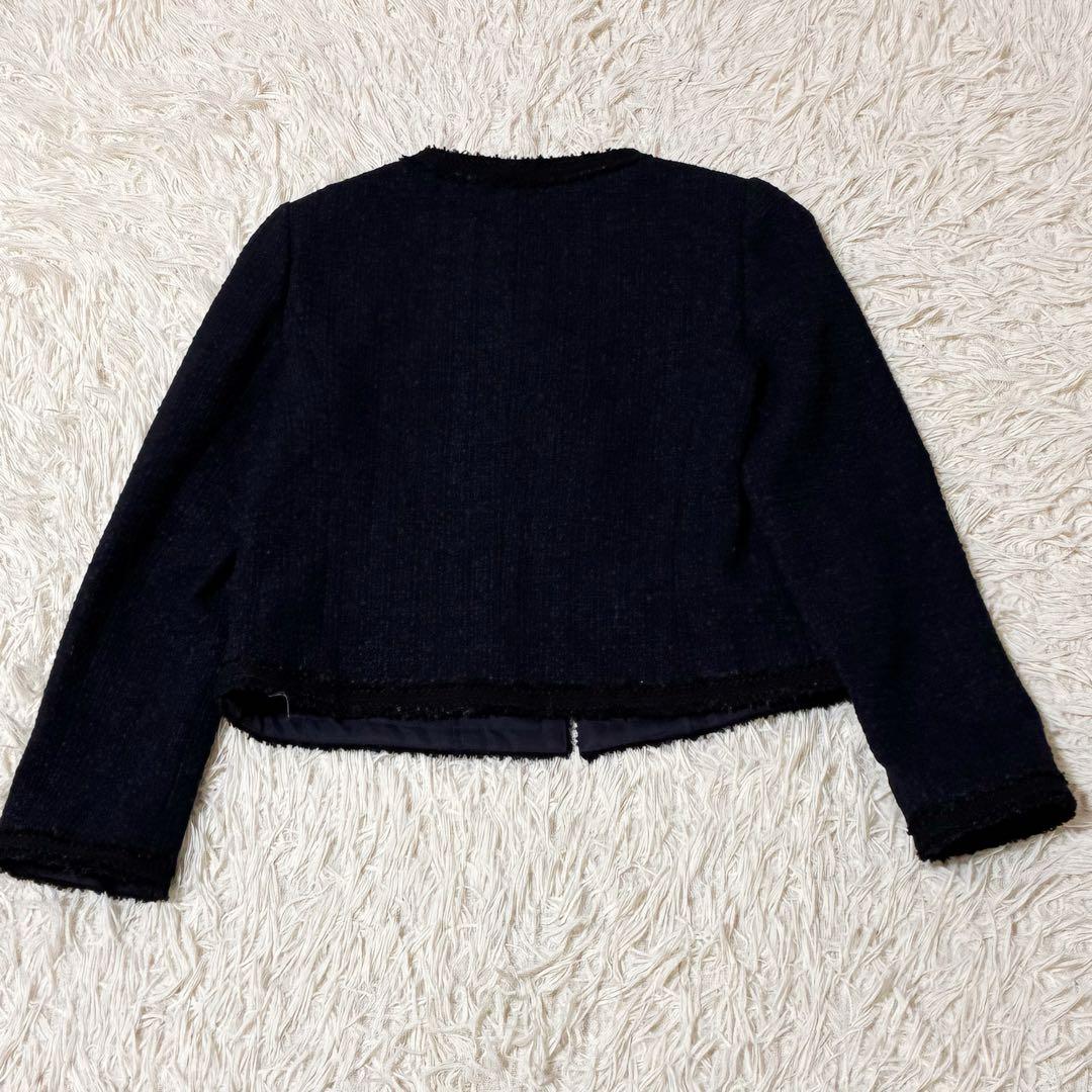 【美品】✨アナイ　モノトーンツイードジャケット　38