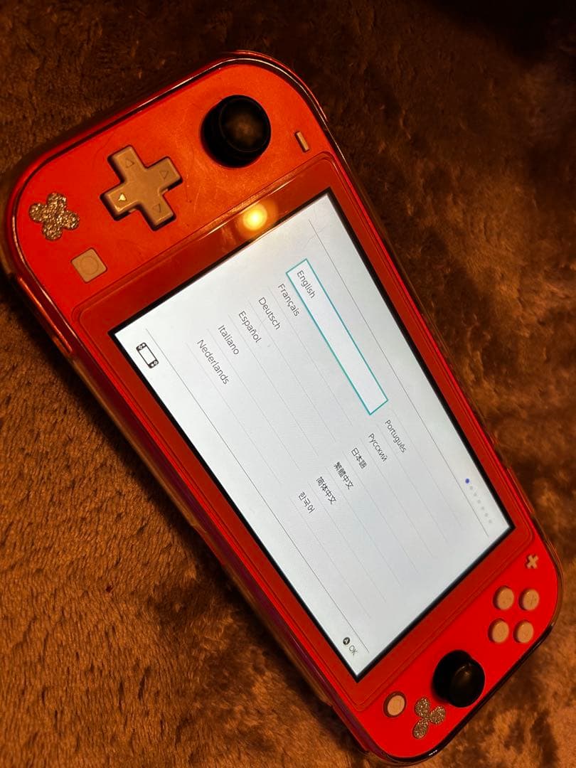 任天堂 Switch ライト ピンク コーラル ジャンク品 本体