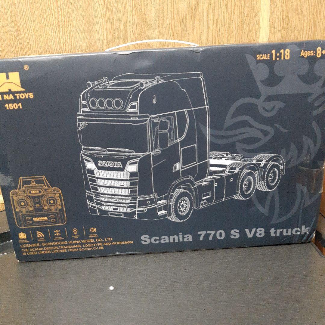 1/18 スカニア 770S トレーラーヘッド　ラジコン　HUINA1501