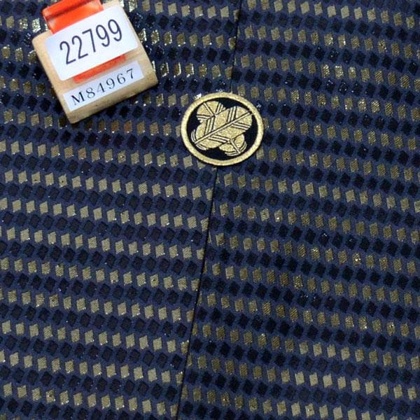 七五三 五歳 羽織袴着物セット 日本製 おりびと お仕立て無料 NO22799