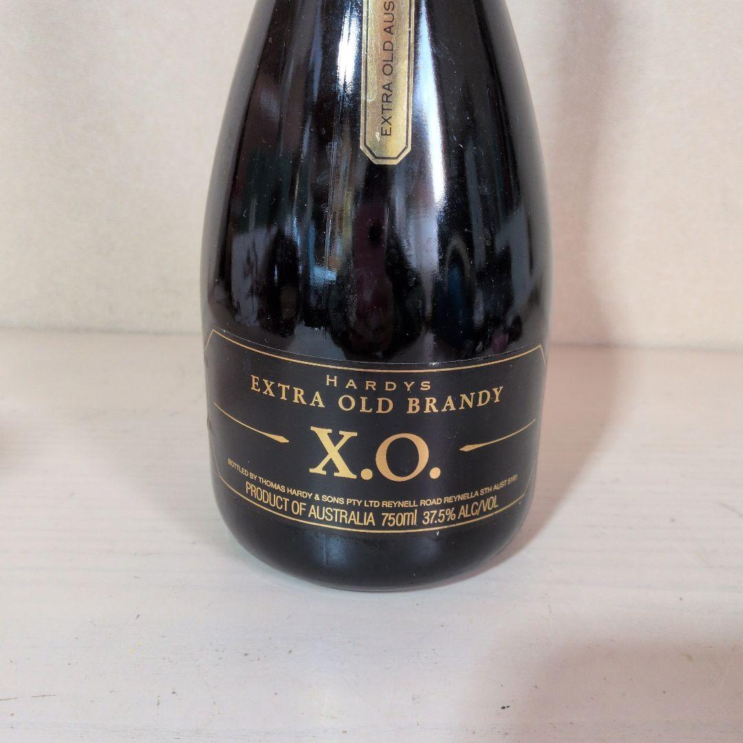 【未開栓】古酒　Hardys Extra Old Brandy X.O. 750