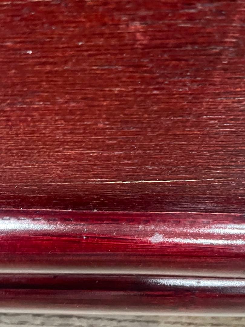 昭和レトロ 籐×木製 電話台 サイドチェスト 引き出し付き 和モダン