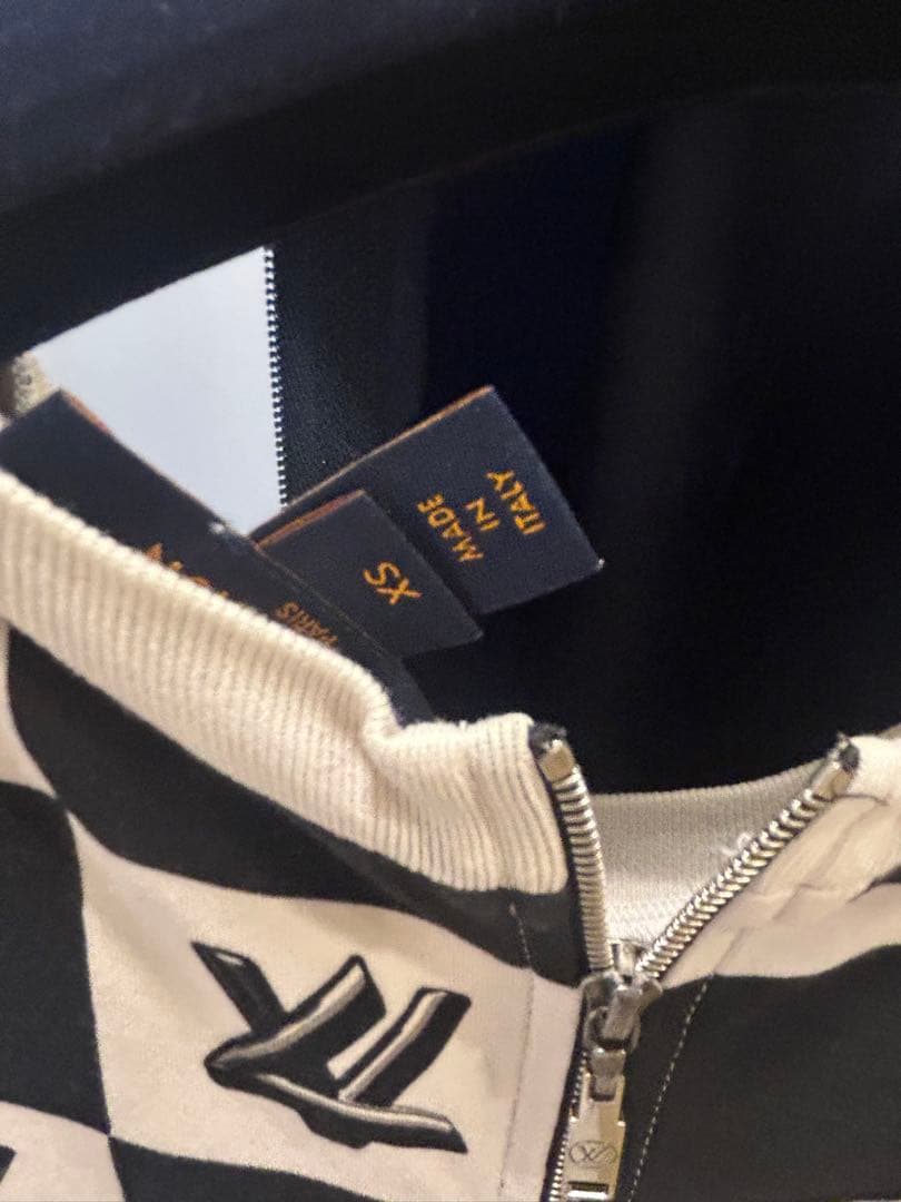 ルイヴィトン LVツイスト プリント バイマテリアル ドレス ワンピース