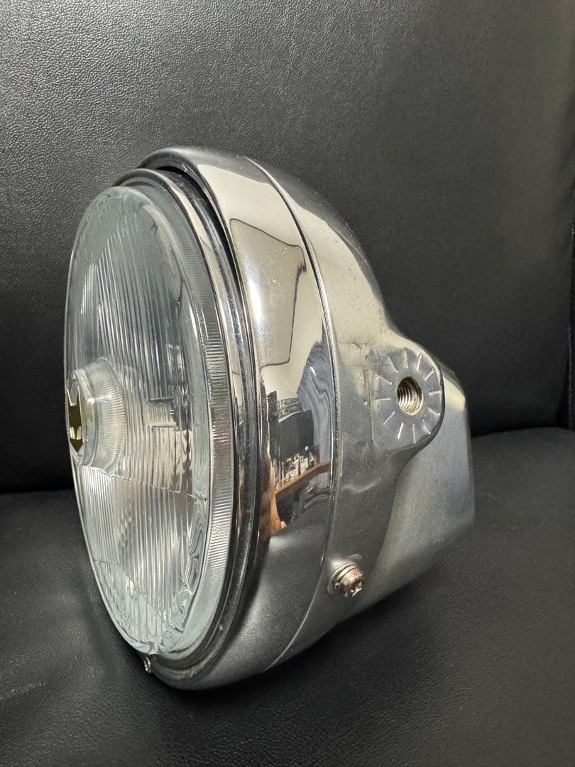 マーシャル　180パイ　889 クリア　LEDバルブ　メッキ鉄ケース付き　クリア