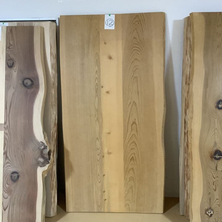 石川県産　能登ヒバと杉の天板