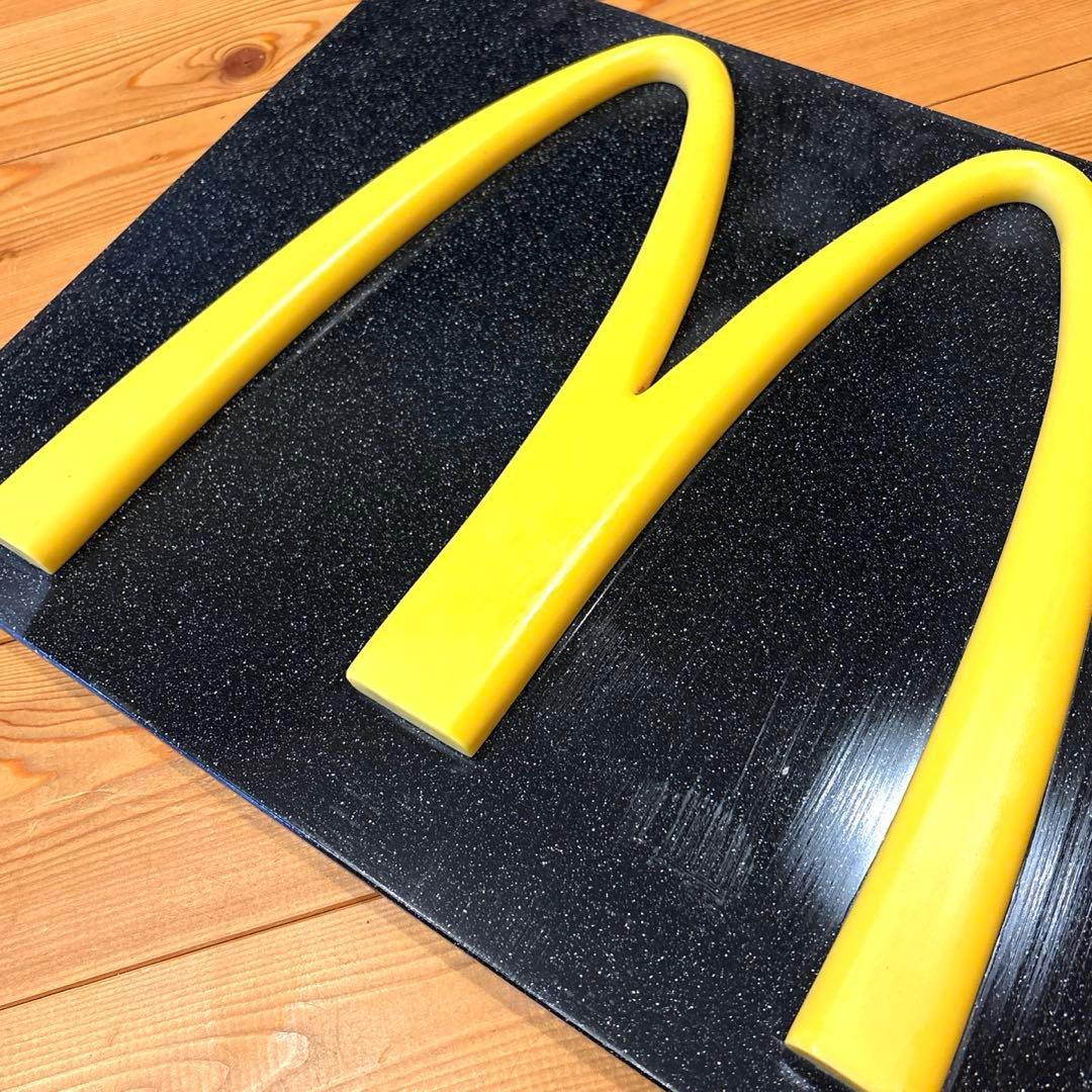 レア！　80年代　USA マクドナルド　看板　店舗用　ゴールデンアーチ