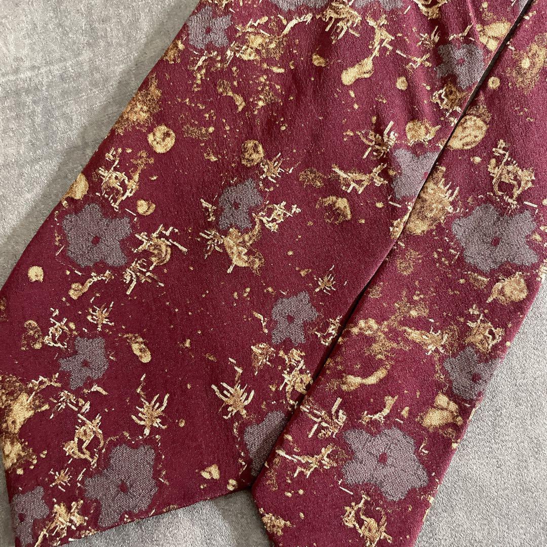 Vintage 極上ウール スリーピース セットアップスーツ×Chloeネクタイ