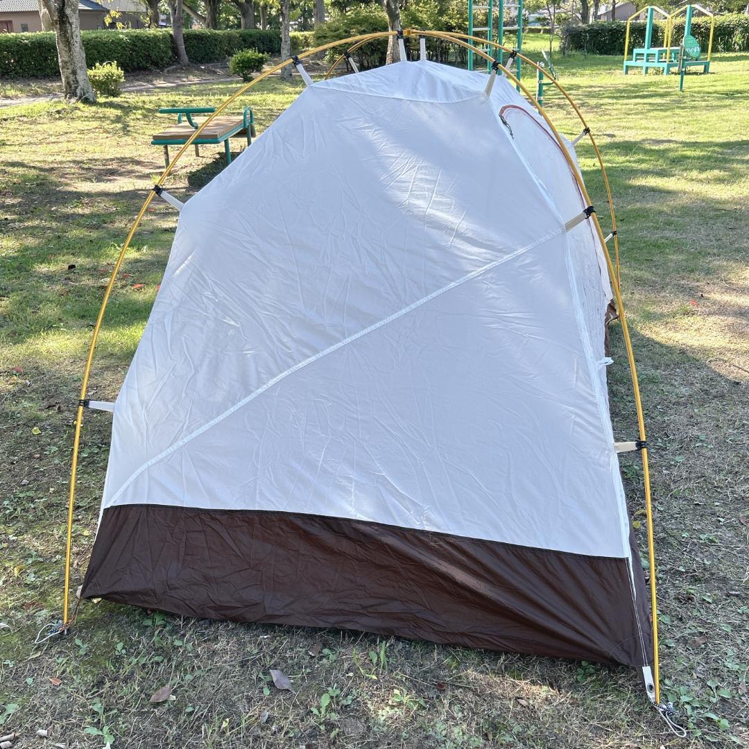 【美品】モンベル mont-bell クロノスキャビン 2 オレンジ 2〜3人用