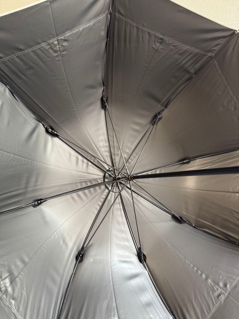 芦屋ロサブラン　晴雨兼用 日傘 100％ 完全遮光　長傘　60cm