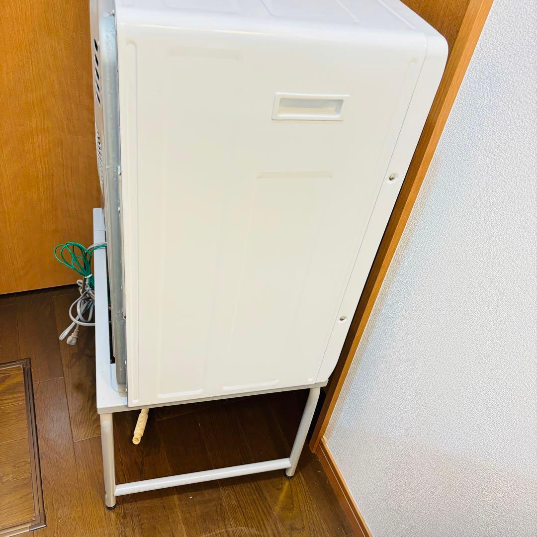 日立 電気式衣類乾燥機 4kg DE-N40WX 2018年製　専用スタンド付き