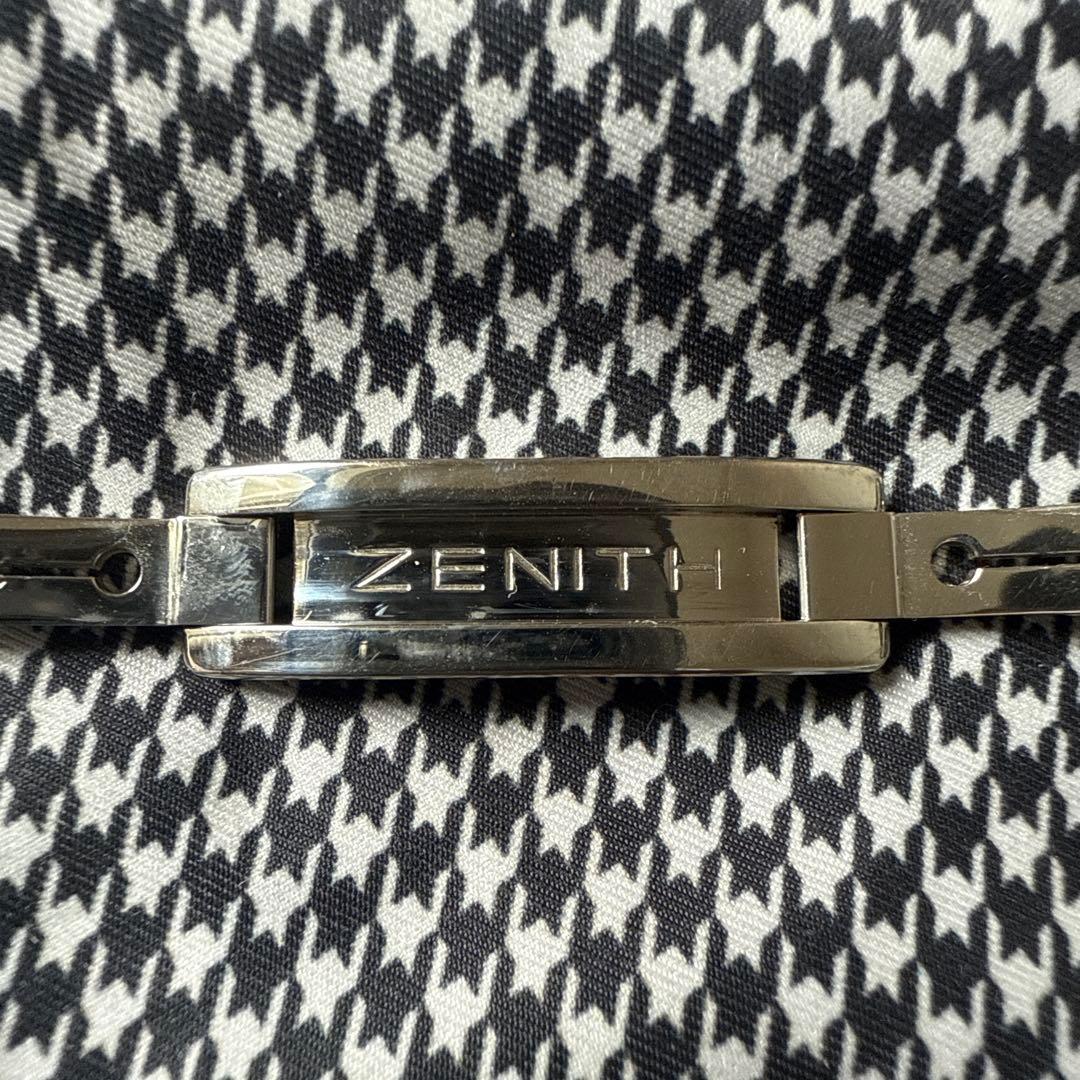 ZENITH純正Dバックルクロコベルト