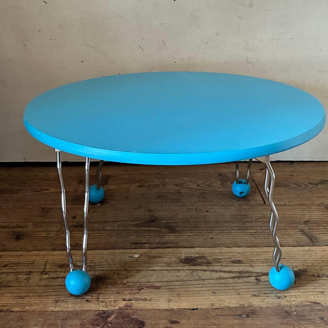 80’s 90’s 折り畳み ウェーブィビー テーブル