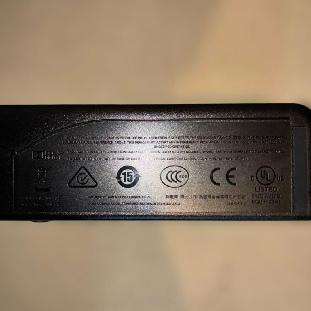 美品　Bose solo 5 TV sound system