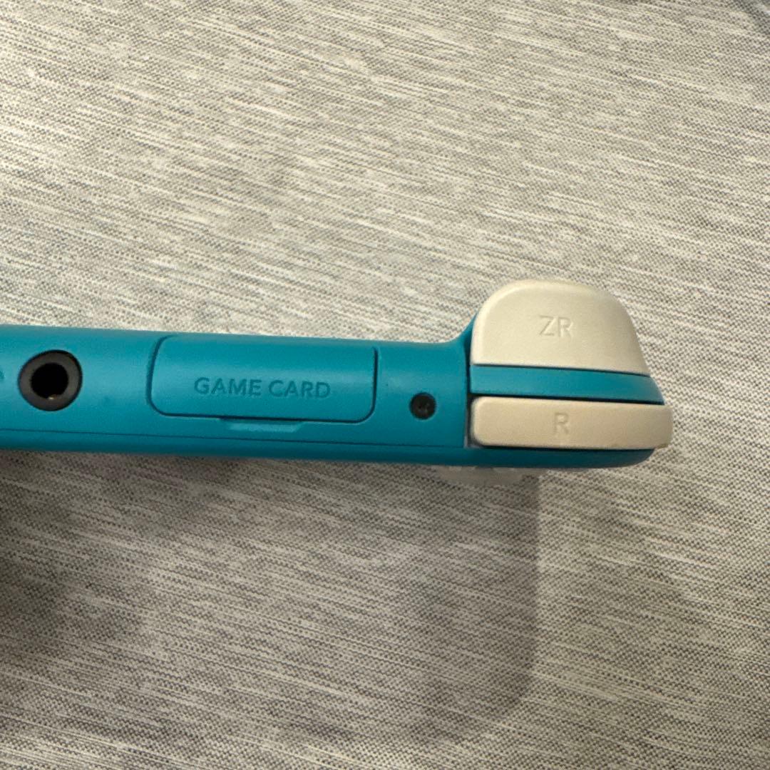 美品　Nintendo Switch Lite ターコイズ 、充電アダプター有