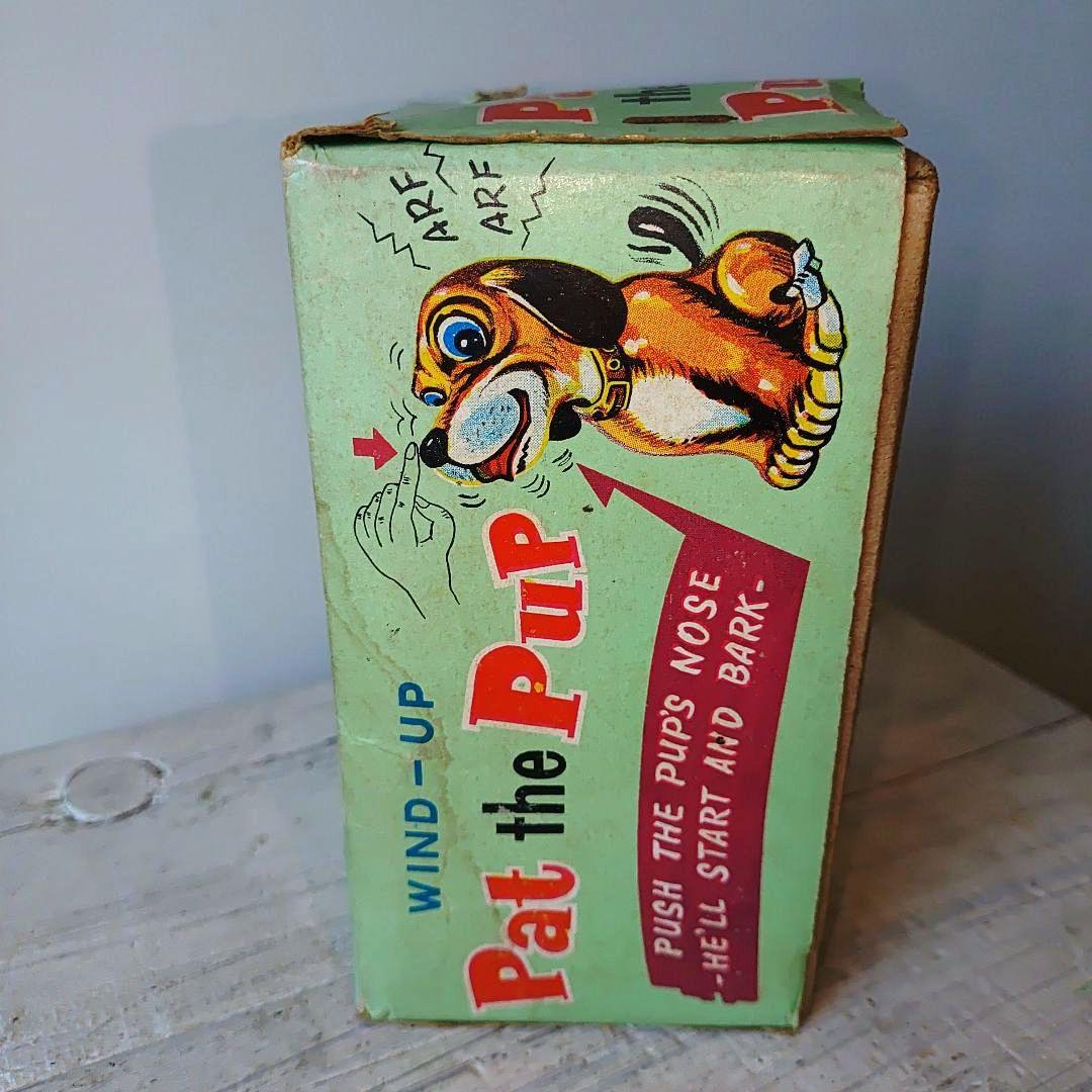 Pat the Pup犬のブリキゼンマイ おもちゃ 日本製　昭和レトロ玩具