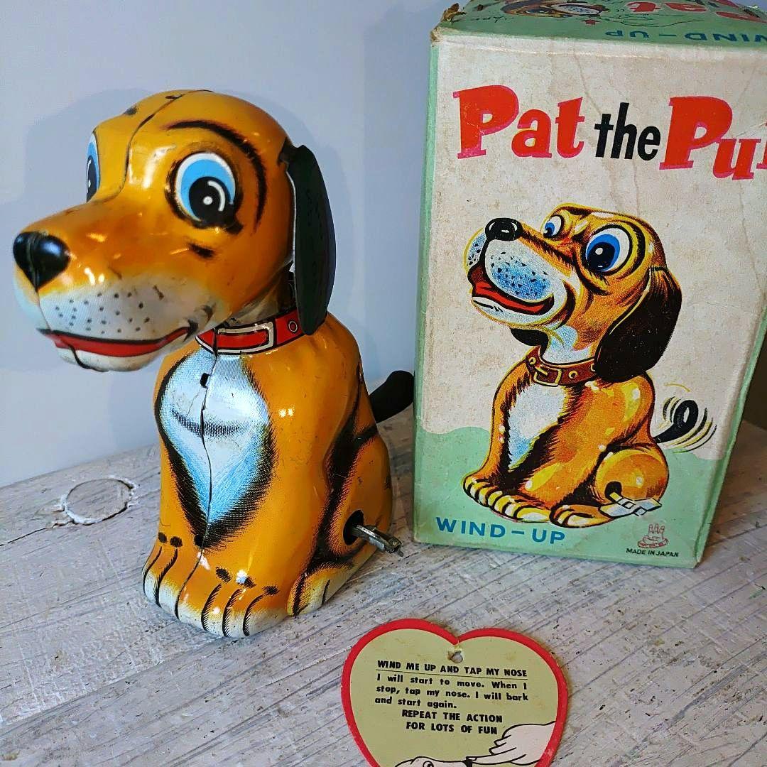 Pat the Pup犬のブリキゼンマイ おもちゃ 日本製　昭和レトロ玩具