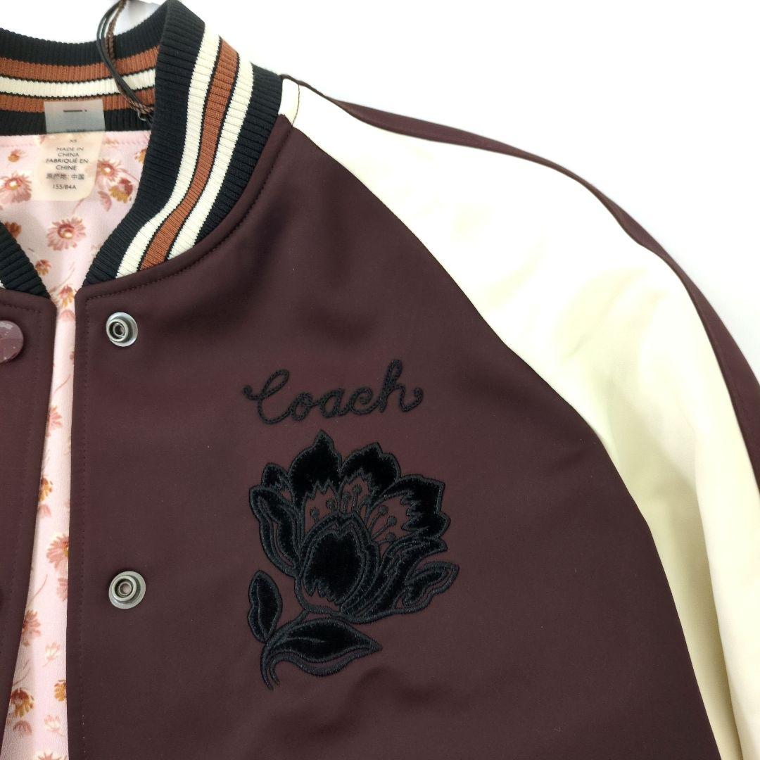 COACH　リバーシブル　スタジャン　花柄　XS 　未使用品