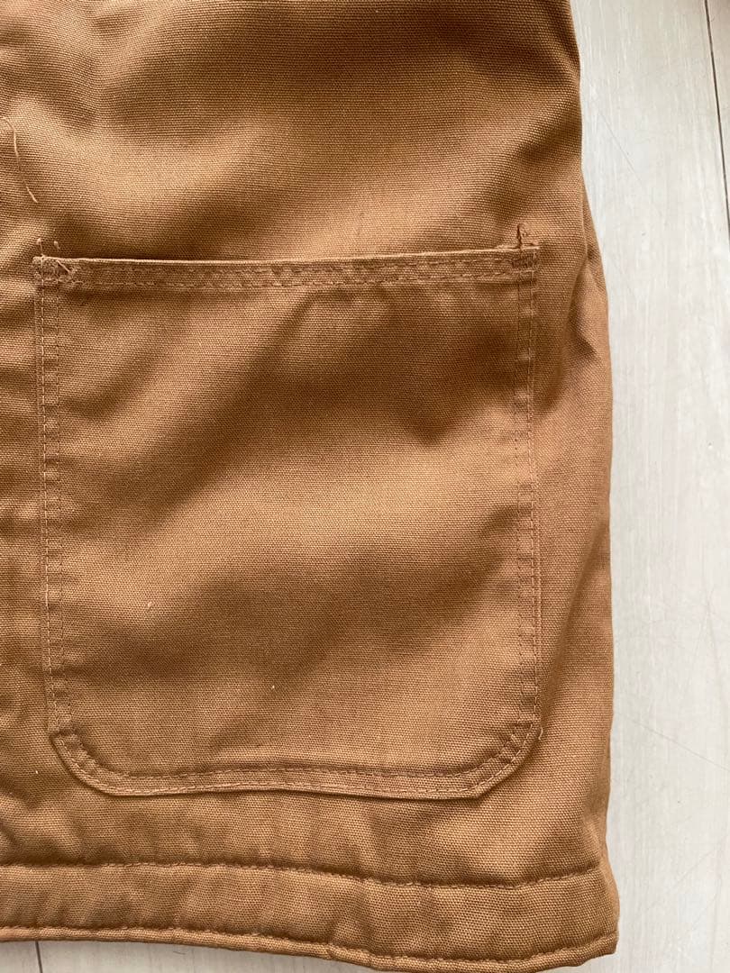 Wrangler ラングラー カバーオール ブランケット 襟コーデュロイ 茶