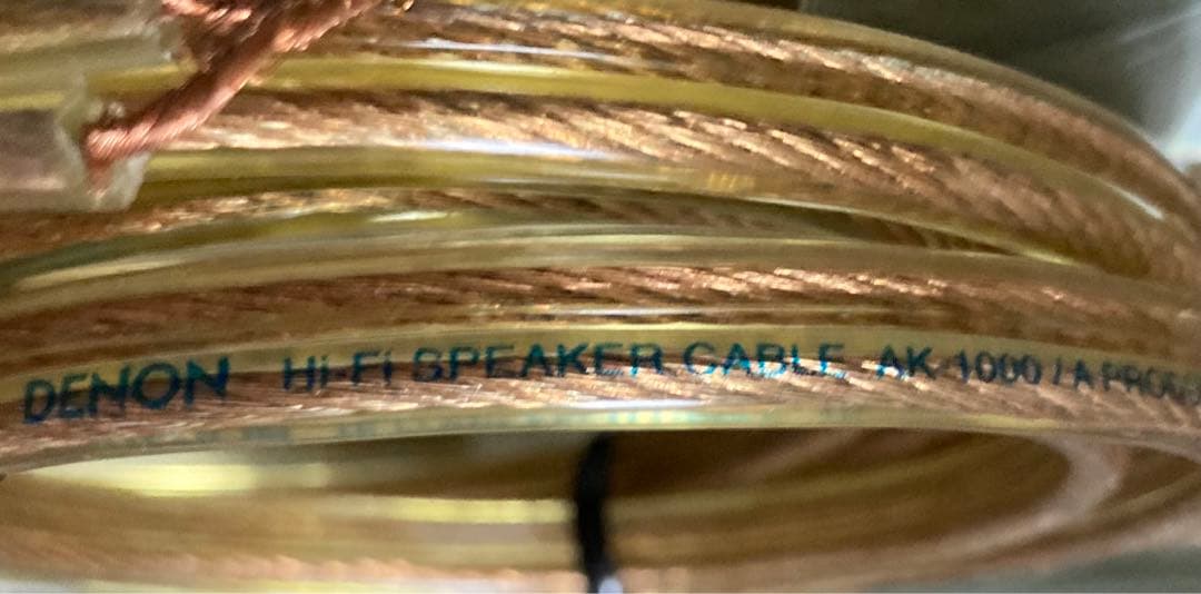 【良品】DENON・D-MG33・美音SC-M33スピーカー【希少説明書付】