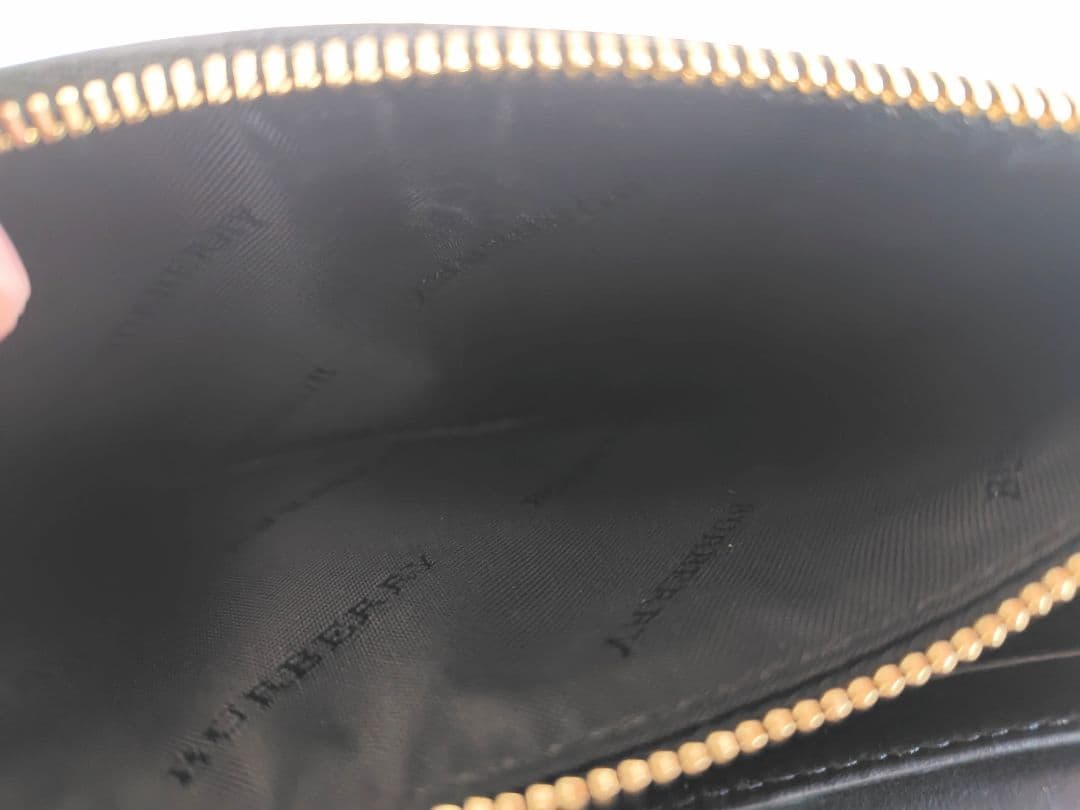 BURBERRY　長財布　ノバチェック　シャドウホース　美品