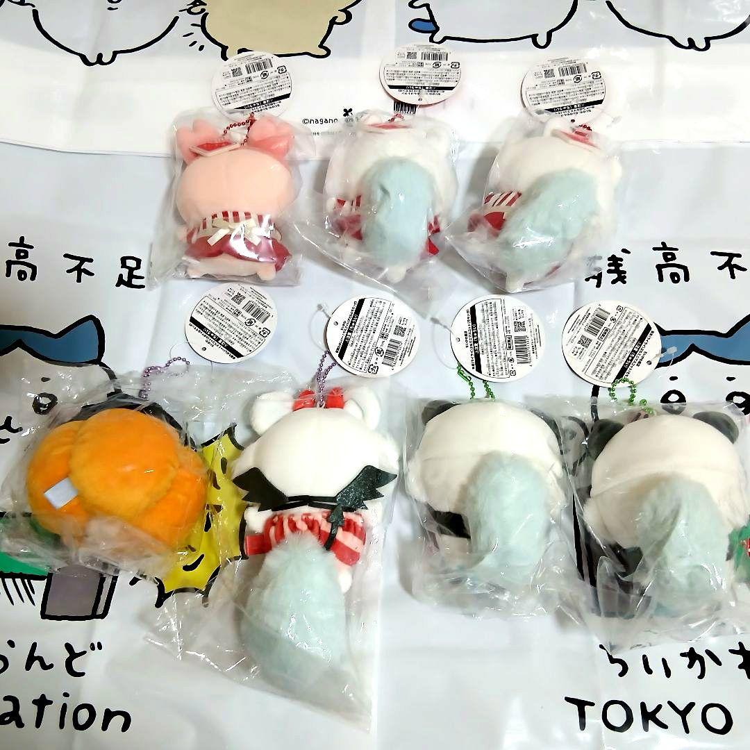 ちいかわ うさぎ ハチワレ モモンガ サンリオ マスコット ぬいぐるみ セット
