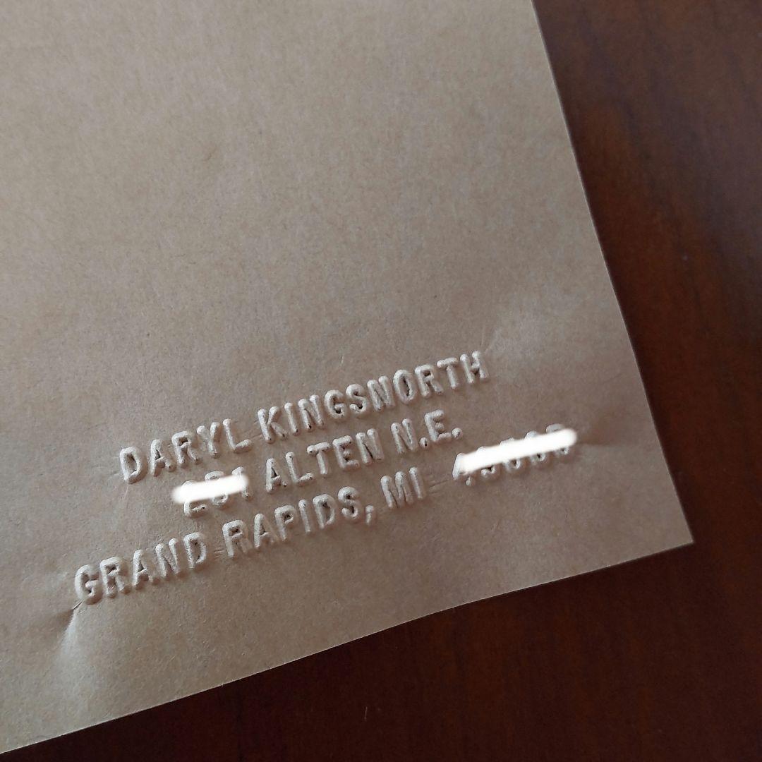 アメリカ ヴィンテージ エンボッサー スタンプ 04273