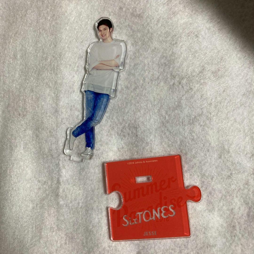 SixTONES ジェシー　アクリルスタンド　２個セット　サマパラ　アクスタ