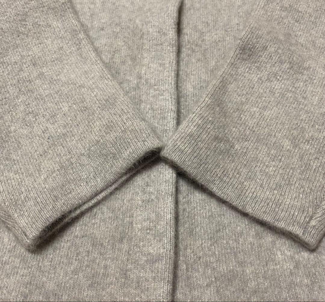 新品✴︎タグ付き【ELENDEEK】ラクーン　ミックスダブルカーディガン 02 M