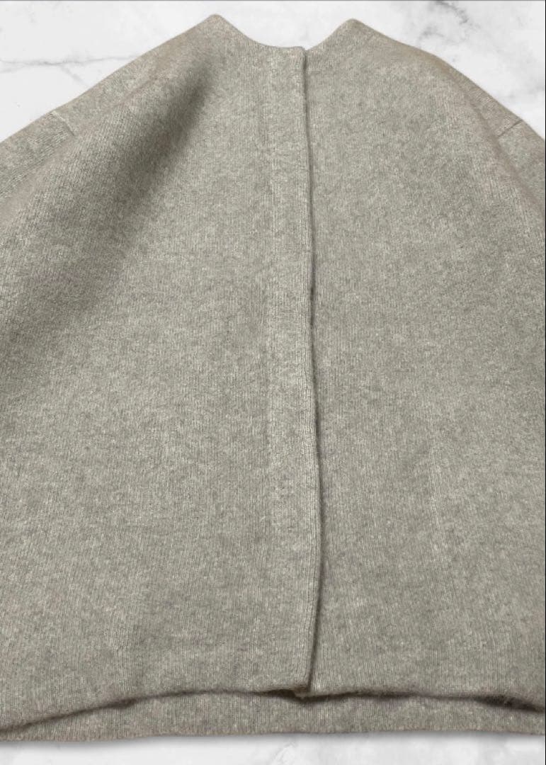 新品✴︎タグ付き【ELENDEEK】ラクーン　ミックスダブルカーディガン 02 M