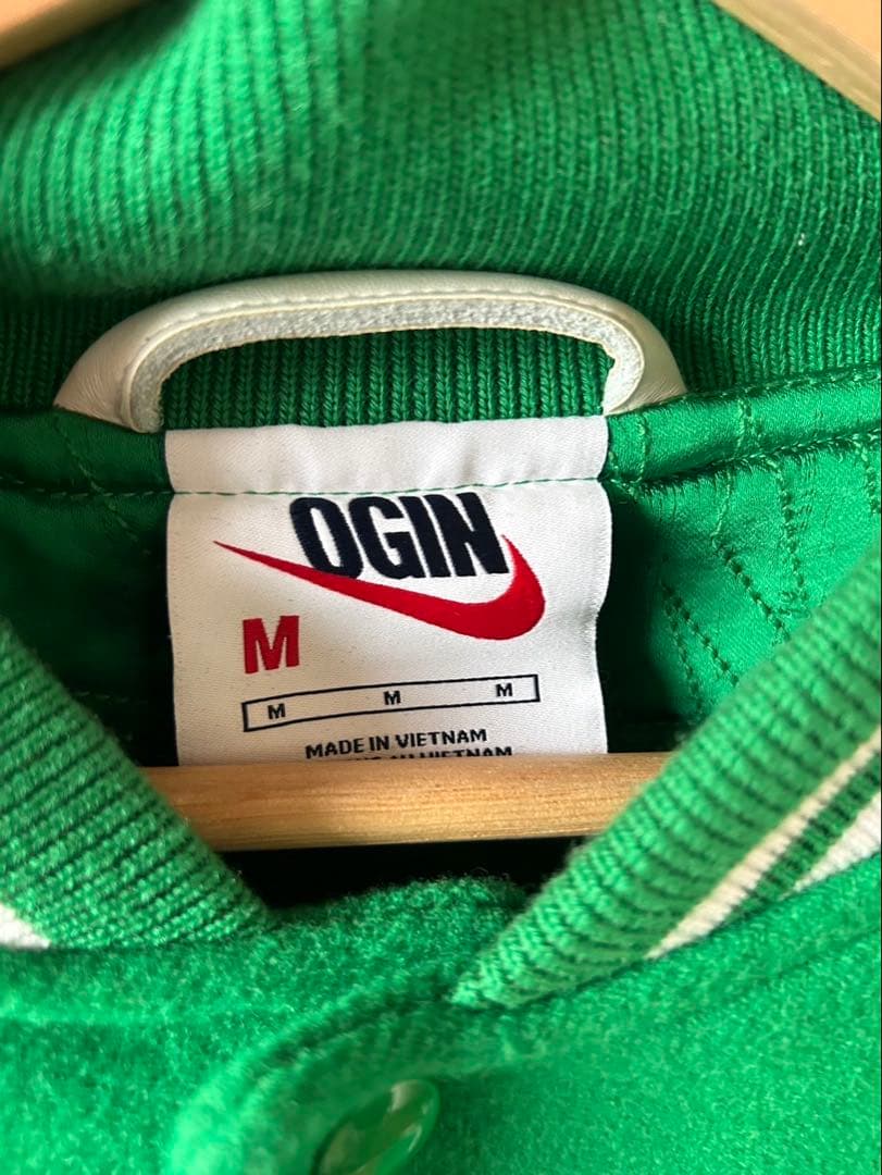 レア★NIKE×NIGO jacket green otsumo限定スタジャンM