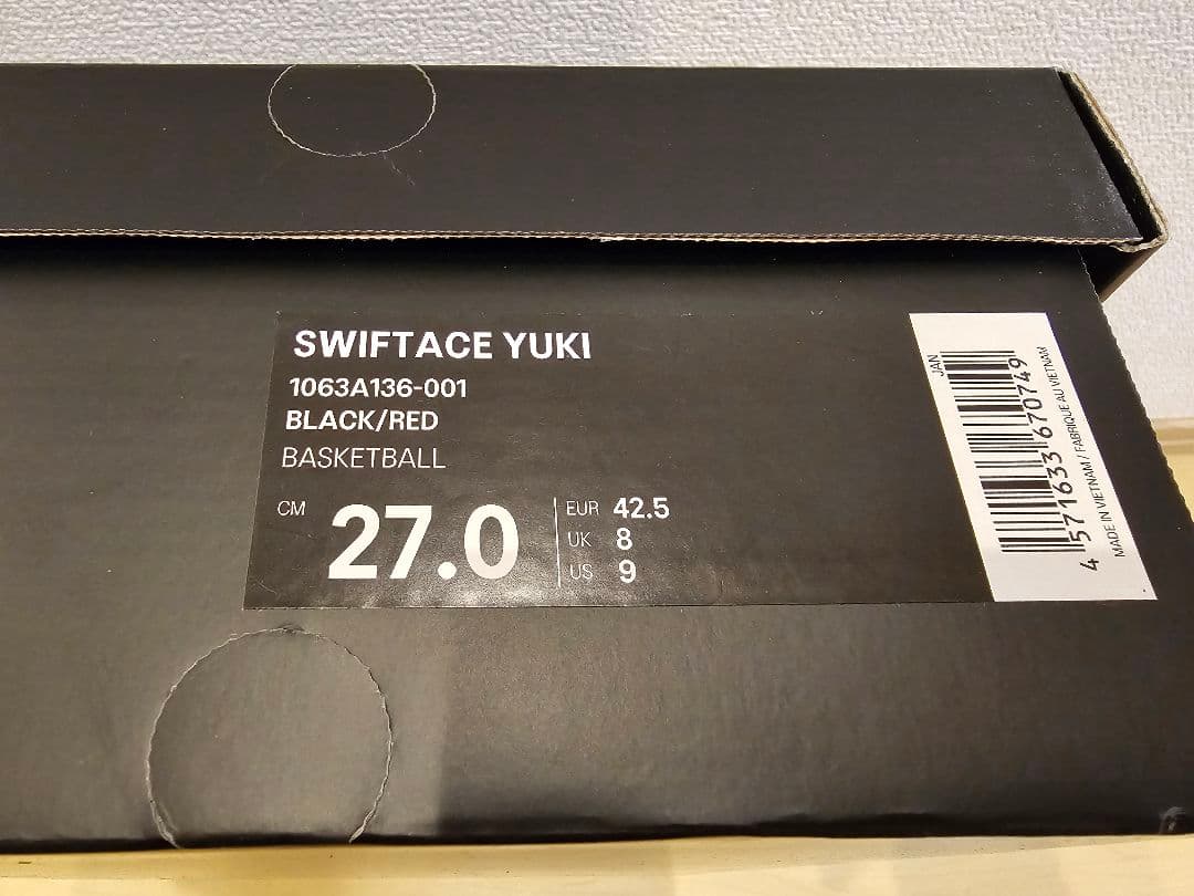 ASICS アシックス SWIFTACE YUKI 27cm