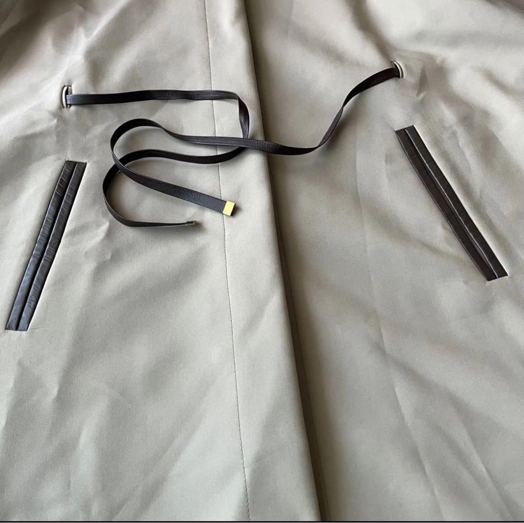 モガ MOGA ビギ BIGI コート ポンチョ マント ケープ ベージュ