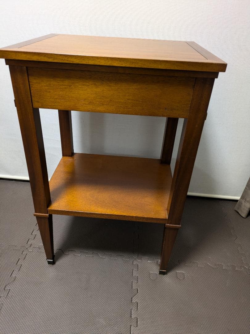 EJK39 ドレクセルヘリテイジ トライユン サイドテーブル 電話台 マホガニー