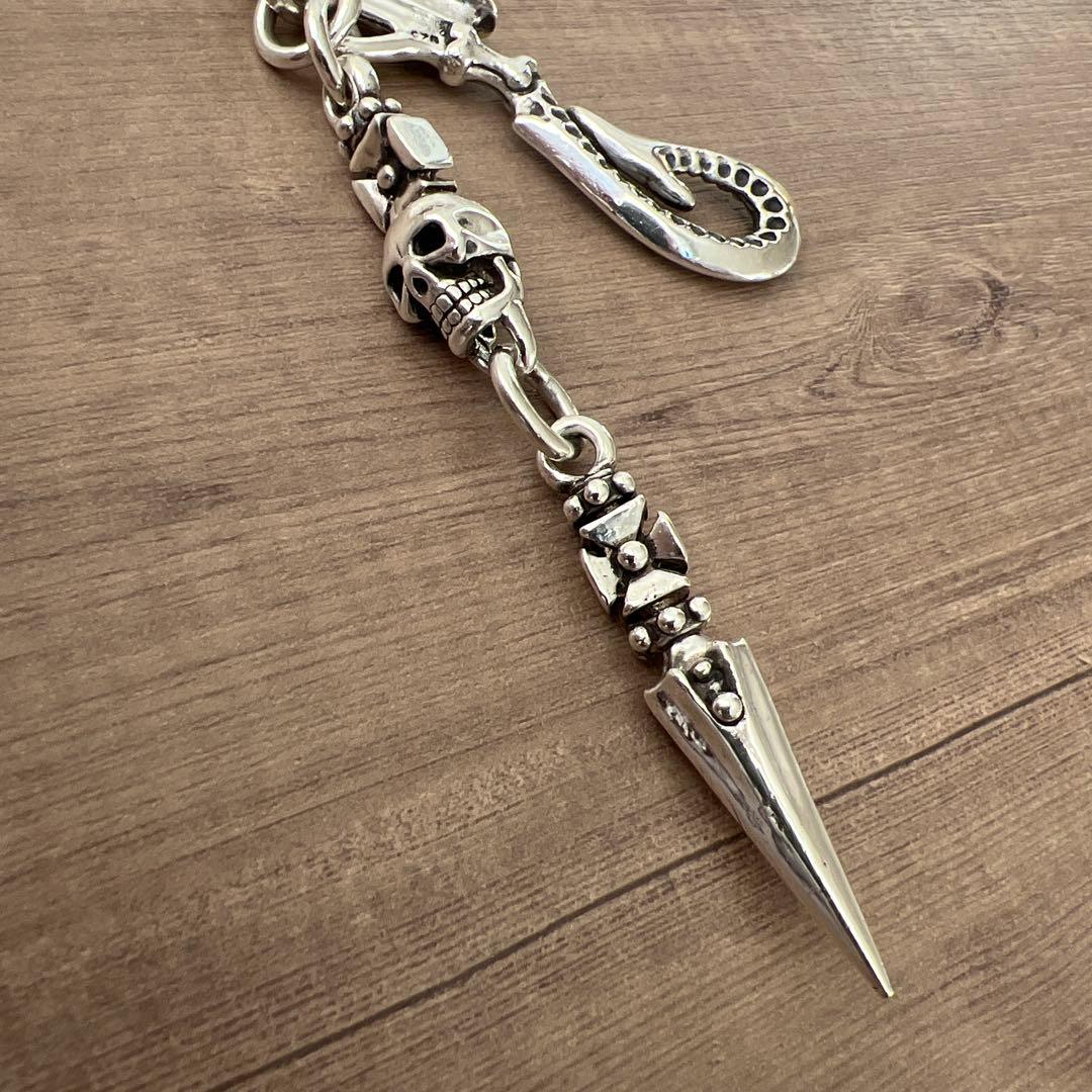 r*9様 SILVER 925 キーリング　キーチェーン　中古　ノーブランド